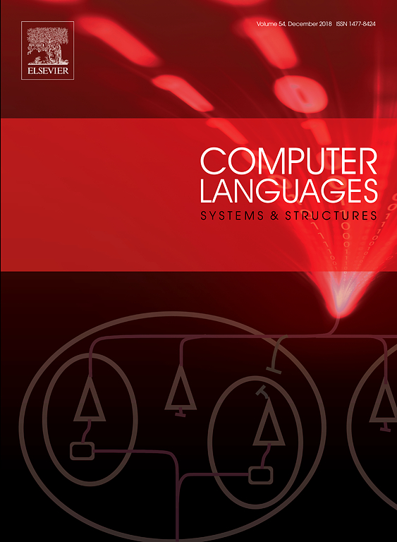 Go to journal home page - Computer Languages, Systems & Structures